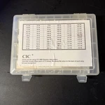 Assortment Of 0805 Surface Mount (smd/smt) Resistors Organized In Storage Case.. Fixed Price $39.00.