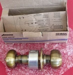 Arrow MK11-TA-05A Cylindrical Lockset Single Cylinder Knob Antique Brass. Fixed Price $34.19.