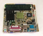 Via EPIA-5000AG Motherboard Mini-itx With 533MHZ Cpu, 128MB Ram Tested Good. Fixed Price $185.00.