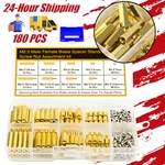 180PCS M2.5 Female Hex Brass Spacer Standoff Screw Nut Assortment Kit. Fixed Price $15.49.