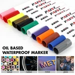12PCS Waterproof Permanent Paint Marker Pen For Car Tyre Tire Tread Rubber Metal. Fixed Price $12.90.