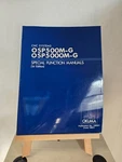 Okuma OSP500M-G/OSP5000M-G Special Functions Manuals. Fixed Price $27.00.