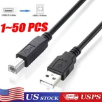 New Usb 2.0 To High Speed Printer Scanner Premium Cable Cord 1.5M Lot. Fixed Price $30.09.