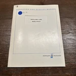Hp 69431A Digital Input Card Operating & Service Manual 69431-90001. Fixed Price $13.40.