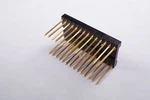 528-AG10F Augat Dip Socket Pos Wire Wrap 0.1" Pitch 0.51" Tail Gold Nos. Fixed Price $9.03.