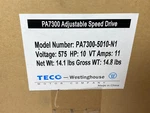 Teco-westinghouse PA7300-5010-N1 Drive Hp, 575 Volt New Sealed Original Box. Fixed Price $297.28.