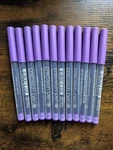 American Craft Precision Pens 03 Fine Tipped Multi-purpose 12 Pack Purple. Fixed Price $17.95.