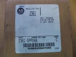 Allen Bradley 2361 SPP04A Tach. Feedback Scaling. Fixed Price $280.22.
