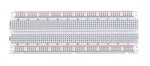 BB830 Solderless Plug-in Breadboard, Tie-points, 4 Power Rails, 6.5 X 2.2. Fixed Price $17.00.