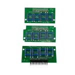 Lot Of 3 Advance Applications Assy 40-156-1 Display Socket Pcb Boards. Fixed Price $38.89.