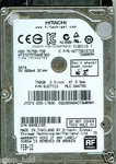 HTS727575A9E362, 0J27713, DA4756, Hitachi Sata 750GB. Fixed Price $159.00.