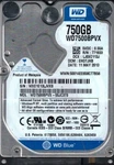 WD7500BPVX-55JC3T0 Dcm: Ehotjhb WXE1E Western Digital 750GB. Fixed Price $99.00.