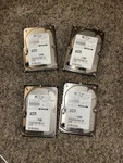 Lot Of 4 Fujitsu 2.5" Ide Pata Laptop Hard Drive. Fixed Price $16.99.