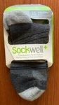 Nwt Sockwell Xl Pacer Quarter Charcoal SW46M Wool Blend Compression. Fixed Price $22.00.