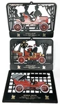 Mcm Advertising Silhouette Calendar Topper Set Of 3 Burrus Drugs Roodhouse. Fixed Price $27.99.