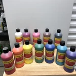School Smart Tempera Paint 16FL Oz Set Of 12 Colors New Free Shipping. Fixed Price $84.99.