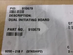 New Grinnell 910679 Dual Initiating Circuit Board Card. Fixed Price $60.00.