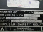 Rosemount 510DU-216030A005 Master Trip Unit Unmp. Fixed Price $2050.00.