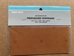 Radio Shack Microminiature 3/4 X 6" Pre-punched Perfboard 276-1395. Fixed Price $15.00.