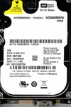 WD5000BMVW-11AMCS4, SBOT2BB, Western Digital Usb 3.0 500GB WX51 Aug 2012. Fixed Price $110.31.