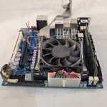 Kontron 30101513 Industrial Control Motherboard Cpu Computer W/ Ram, Fans. Fixed Price $626.35.