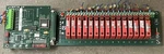 Opto 22 G4PB16H Mounting Rack W/15 G4ODC5 Output Plug-in Modules. Fixed Price $100.00.