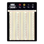 Jameco Valuepro WBU-206-R 2390-POINT Solderless Breadboard 6.9"LX5.8"W. Fixed Price $39.21.