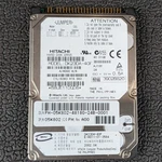 Hitachi Travelstar 40GB 2.5" Ide Hard Drive DK23DA-40F Tested. Fixed Price $19.99.
