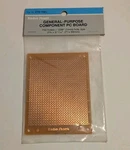 Radio Shack General Purpose Component Pc Board 750 Hole 276-158B 71X94MM F. Fixed Price $12.95.