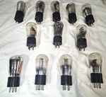 Lot 12 Vintage Vacuum Tubes Untested Cunningham Rca & Sylvania Philco Raytheon. Fixed Price $82.00.