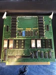 Egan 447438 Rev 4, 256K Memory Board. Fixed Price $144.99.