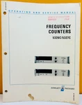Hp Agilent 05326-90032 1973 5326C/5327C Frequency Counters Oper & Service Manual. Fixed Price $49.99.