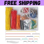 840 Pcs Breadboard Jumper Wires Kit, Pcb Cables, Solde.... Fixed Price $11.49.