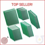 Elegoo 32 Pcs Double Sided Pcb Board Prototype Kit For Diy Soldering With 5 Size. Fixed Price $13.54.