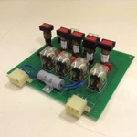Motoman Robotics Safety Relay Board 137726-1 Used #77035. Fixed Price $149.60.