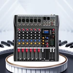 6-CHANNEL Studio Audio Mixer Music Bluetooth Usb Digital Sound Board. Fixed Price $77.76.