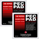2PK Pec-pads Lint Free Wipes 4X4 100PK -non-abrasive Cleaning Cloth For Cameras. Fixed Price $22.49.