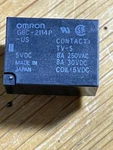 Lot Of Two (2) Omron G6C2114P ,5 Vdc Coil,, 8A Contact Rating. Fixed Price $15.50.