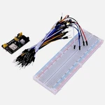 MB-102 Solderless Breadboard Pcb 65PCS Jump Cable Wires 830 Point Power Supply. Fixed Price $9.99.