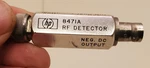 Hewlett Packard 8471A Rf Detector 1-1200 Mhz Hp Agilent Ia. Fixed Price $49.99.