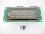 Ise Electronics Corp CU20045SCPB-T23A Display Board. Fixed Price $250.00.