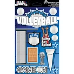 Reminisce Real Sports Dimensional Cardstock Stickers-volleyball. Fixed Price $9.16.