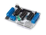 Whadda Velleman WPSH207 L293D Motor Drive Expansion Shield For Arduino. Fixed Price $17.95.