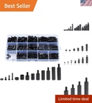 Compact 320PCS Nylon Hex Spacer & Fastener Kit - Perfect For Diy Electronics. Fixed Price $16.96.