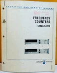 Hp Agilent 05326-90018 5326C/5327C Frequency Counters Oper & Service Manual.. Fixed Price $49.99.