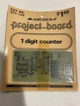 Vintage Radio Shack Archer 277-103 1-DIGIT Counter Project Pcb For 7490 7447 Nos. Fixed Price $15.00.