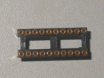 Lot Of Augat Wire Wrap Ic Socket 20 Gold Plated Pins Machined. Fixed Price $9.99.