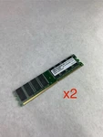 Apacer 77.G1128.40G Server Memory 96DR-1G333NN-AP1 (lot Of 2). Fixed Price $27.20.