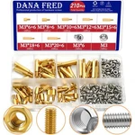 210PCS M3 Brass Male-male Threaded Standoff Spacers Kit For Pcb Circuit Boards. Fixed Price $17.69.