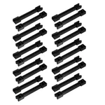 Uxcell 20PCS Horizontal Mounting Pcb Circuit Board Slot Guide Rail Black. Fixed Price $23.72.